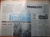 Tineretul liber 20 februarie 1990 art&quot;sindromul violentei&quot;si&quot;frica de occident?&quot;