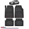 Covorase Auto TeamCar&reg; Tip Tavita Compatibile Mazda CX-3 Generatia I (2015&ndash;2021) Negru Material Rezistent