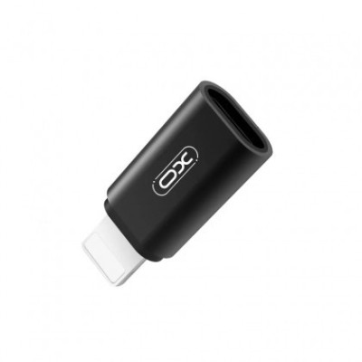 Adaptor XO-NB130 MicroUSB - iPhone (Lightning) Negru Blister foto