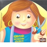 Carte de colorat cu abtibilduri: Meserii. Lipeste si coloreaza: Designer + cadou carioci