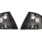 Set Lampi Semnalizare fata Bmw Seria 3 (E46) Sedan/Combi 06.1998-09.2001 DEPO partea dreapta+stanga, tuning fumuriu, cu suport becuri , tip bec PY21W