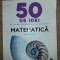 50 de idei pe care trebuie sa le cunosti Matematica- Tony Crilly