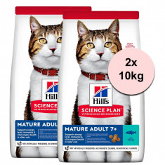 Hill&#039;s Science Plan Feline Mature Adult 7+ Tuna 2 x 10kg