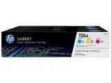 Combo-Pack Original HP CMY nr.126A pentru LaserJet Pro 100 M175|CP1025|M275 3x1K "CF341A"