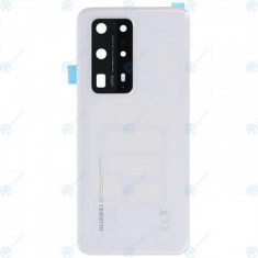 Huawei P40 Pro Plus (ELS-N39) Capac baterie ceramică alb 02353SKS