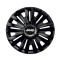 Set 4 capace roti Negre Cu Inel Cromat Royal R14 pentru gama auto Jeep