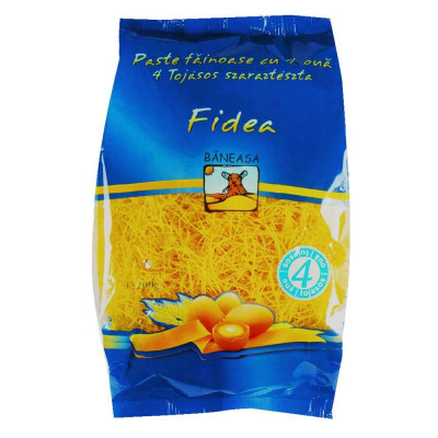 Fidea Scurta cu 4 Oua Baneasa Fidea, 400 g, Paste Fidea Baneasa, Fidea Scurta Baneasa cu 4 Oua, Paste Fainoase cu Oua Baneasa, Fidea Scurta Baneasa 40 foto