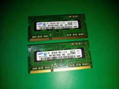 Kit Memorii laptop dual channel DDR3 4Gb 1600Mhz 2x2Gb Samsung PC3-12800S