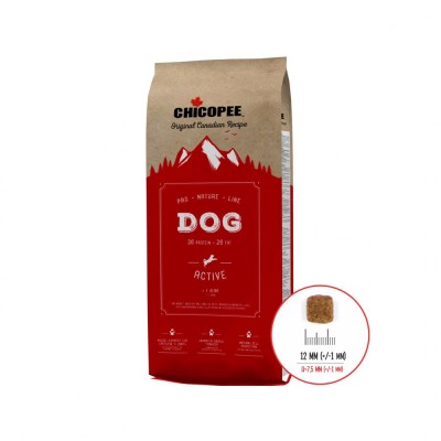 HRANA USCATA PENTRU CAINI SUPER PREMIUM CHICOPEE PNL ACTIVE 20KG foto