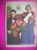 HOPCT 6407 IN VIZITA LA O FEMEIE CENTENARA -SPITALUL SARACILOR -1934-REGINA ASTRID-FAMILIA REGALA BELGIA-CROMO LITHO-CIOCOLATA COTE D&#039;OR, Necirculata, Printata