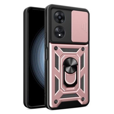 Husa pentru Oppo A58 4G - Techsuit CamShield Series - Rose Gold foto