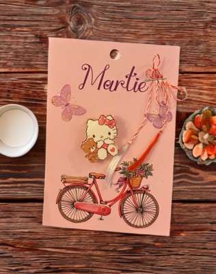 Martisor Brosa Hello Kitty foto