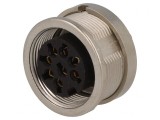 Conector M16 Soclu Mamă 8 PIN 60V IP40, Lumberg