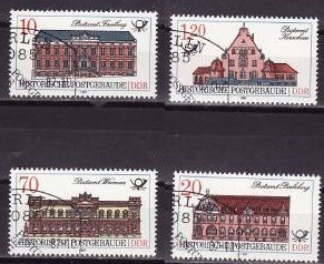 C465 - Germania DDR 1987 - cat.nr.2687-90 stampilat,serie completa foto