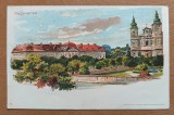 Litografie Oradea Nagyvarad cca 1900