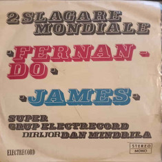 Disc vinil, LP. DOUA SLAGARE MONDIALE-Formatia Super Grup Electrecord, Dirijor: Dan Mandrila