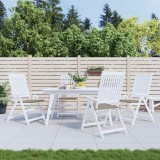 Cumpara ieftin Perne scaune grădină 4 buc. gri taupe 50x50x4cm țesătură Oxford
