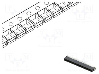 Conector PCB-PCB tată PIN 80 1,27mm ADAM TECH foto
