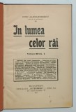 In lumea celor rai, vol. I de Puiu Alexandrescu - Bucuresti, 1911