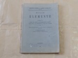 EUCLID - ELEMENTE Vol.III, CARTILE XI,XII,XIII,XIV,XV si adnotari la cele 5 carti, ED.1941