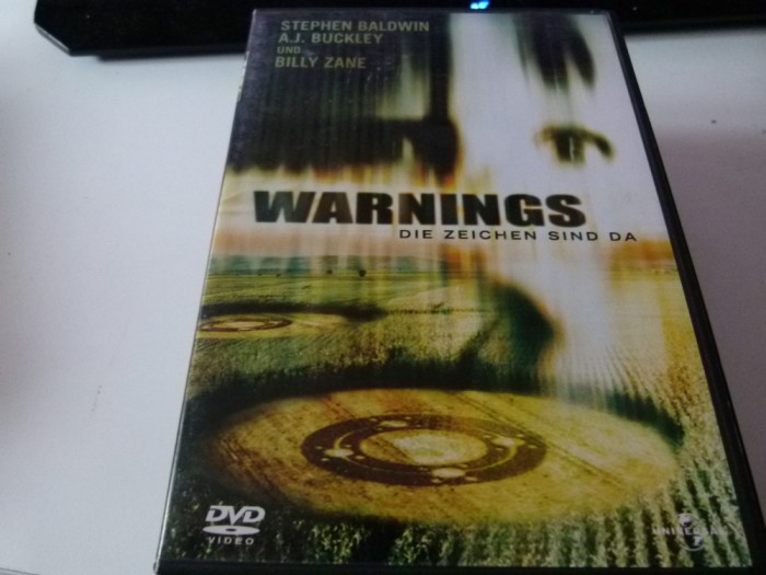 Atentie, semnele sint aici, dvd
