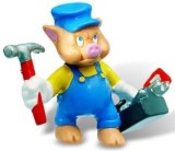 Bullyland Little Pigs Mechanic - Jucarie Educativa de inalta calitate pentru copii