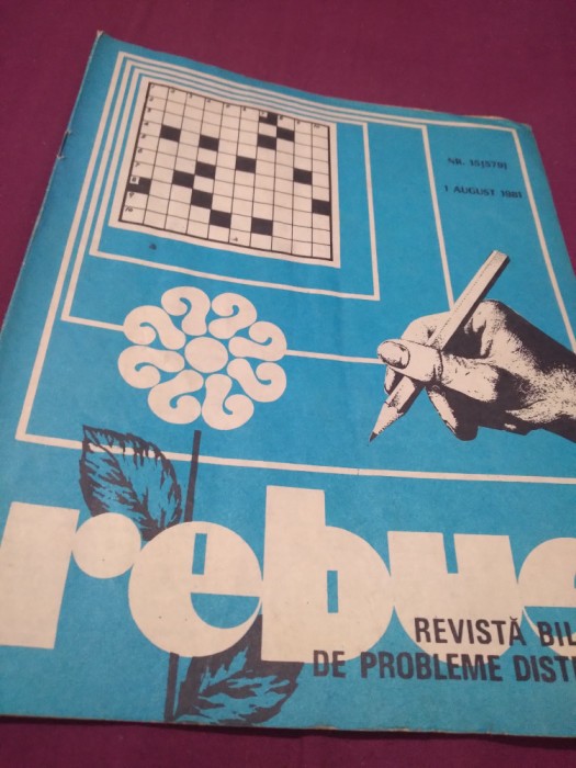 REVISTA REBUS NR.15/1 AUGUST 1981