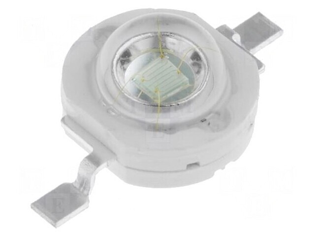 LED Verde 3W 130lm 140&deg; 700mA 525nm 3,5-4,5V