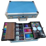 Cumpara ieftin Set pentru pictura, 145 piese, Multicolor