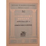 Iustina Itu (coord.) - Literatura romana pentru clasa a XII-a, vol. 7 (Editia: 1994)