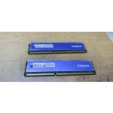 Ram PC Kingstaon 8gb 2X4GB 1600MHz KHX1600C9D3B1K2-8GX