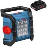 Bosch GLI 18V-1200 C + ProCORE - Lampa + Acumulator Li-Ion 18 V 4 Ah