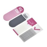 Etichete indexare autocolante transparente cu modele, 100 buc, 4,4x1,5 cm, CMCLASS