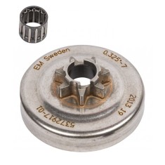 Oala ambreiaj drujba Husqvarna 455, 460 (pas 3.25) stea (originala)