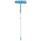 Stergator geamuri telescopic MagicHome 2&icirc;n1, cu coada pana la 145 cm