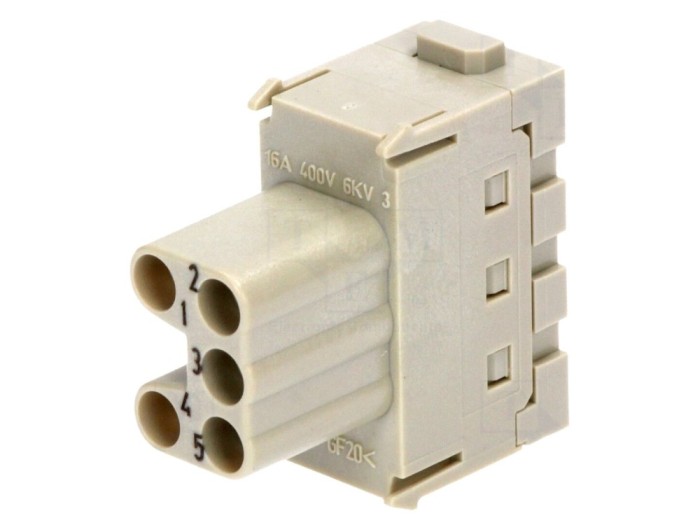 Conector HDC Han-Modular 5P 16A