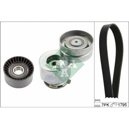Set curea transmisie Nissan Primera (P12) 01.02-, Primera Estate (Wp12) 01.02-, Primera Hatchback (P12) 01.02-; Renault Laguna Coupe (Dt0/1) 09.08-12