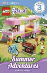 DK Readers L3: Lego Friends: Summer Adventures, Paperback/Catherine Saunders foto