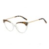 Ochelari Calculator Techsuit Reflex TR90 F93308 Clear/Leopard Rame PC Filtru Lumina Albastra Protectie Ochi