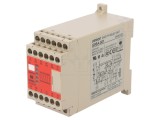 Releu de siguranţă G9SA OMRON - 24VAC/DC, 2 intrări pentru automatizare