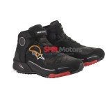Ghete moto AlpineStars CRX DryStar negru/rosu