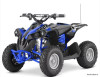 ATV electric Hecht 51060 Blue, baterie 36V/12 h, viteza maxima 35 km/h, motor 1060W, autonomie 18km (Albastru)