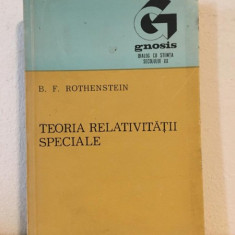 B. F. Rothenstein - Teoria Relativitatii Speciale