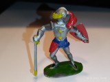 Bnk jc Figurine de plastic - Domplast - cavaler cu sabie si scut