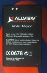 Acumulator original Allview P5 MINI / A5 DUO / A5 QUAD foto