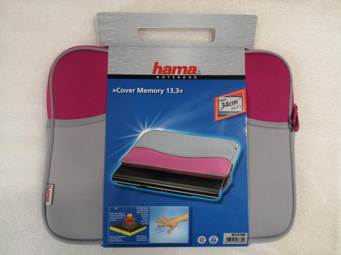 Geanta laptop Hama 13.3&Prime; memory foam
