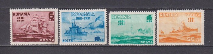 SEMICENTENARUL MARINEI 1931 LP 90 MNH