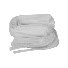 Banda velcro 300mm, 10 buc, alb Vorel 73843