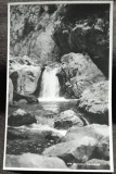 Carte postala, cascada din Bucegi, perioada interbelica