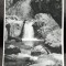 Carte postala, cascada din Bucegi, perioada interbelica